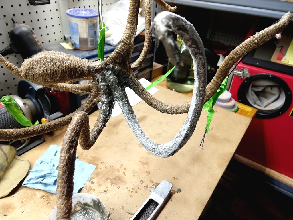 Оригинальная потолочная лампа - фото 17