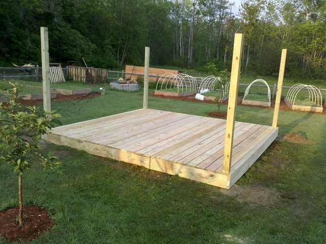 Беседка из дерева - фото 10