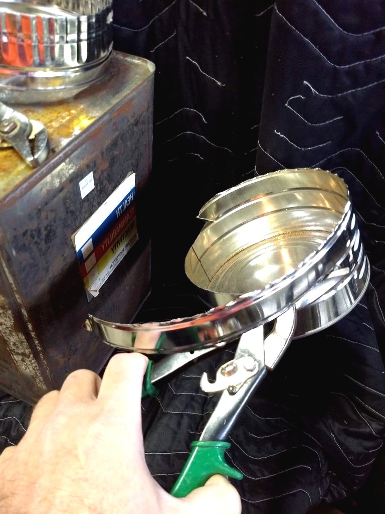 Дровяная печь из лома - фото 12