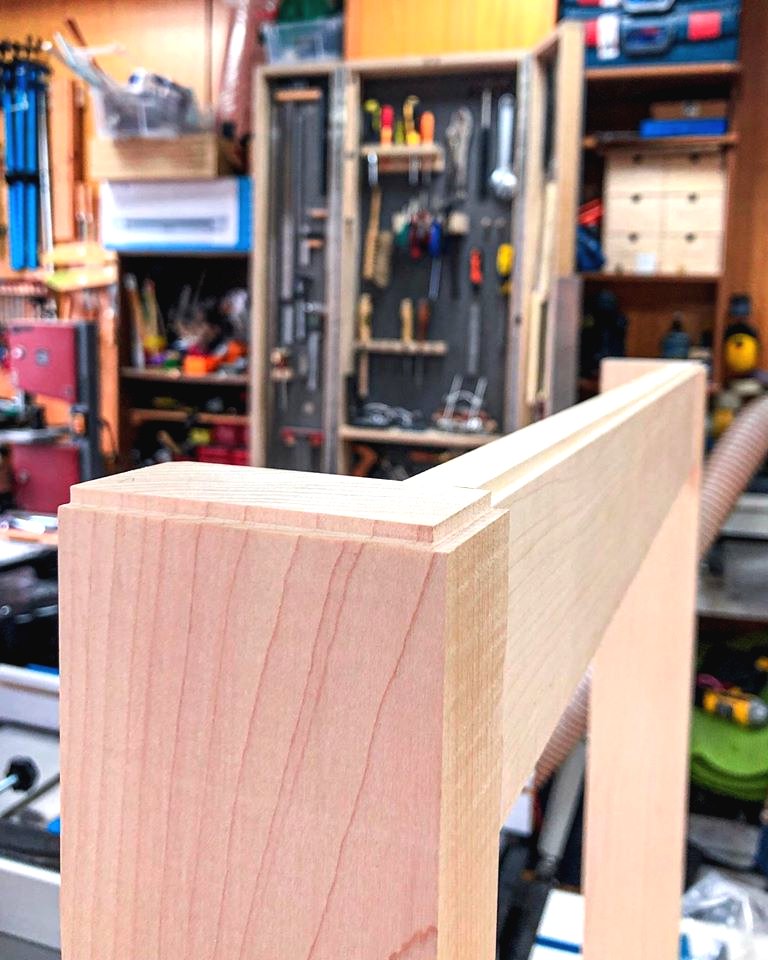 Как сделать раздвижной обеденный стол из твердого клена - фото 10