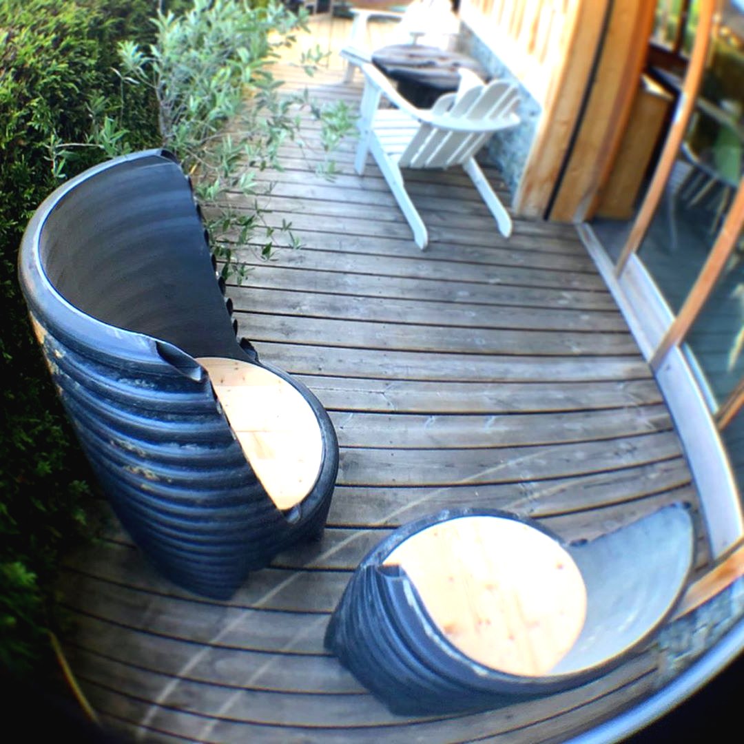 Оригинальная садовая мебель - фото 2