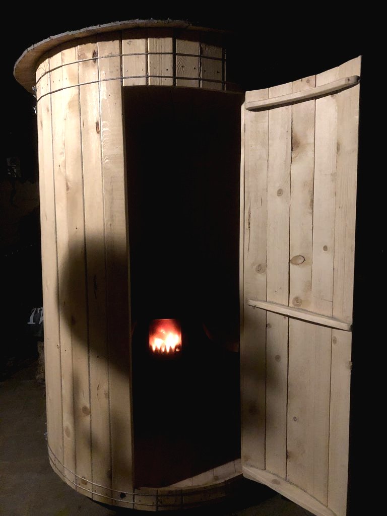 Мини сауна в бочке своими руками - фото 2